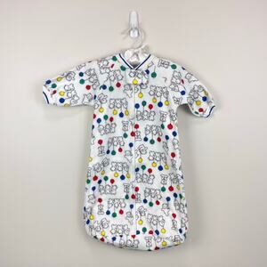 Vintage Carter's Infant Balloon Bear Wearable Blanket Sleep Sack USA